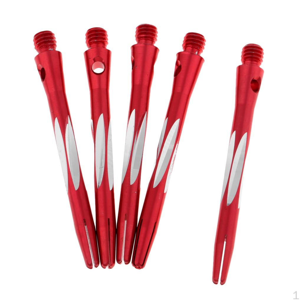 из 5 шт. Алюминиевый сплав Стержни для дротиков Стержни Средние Red