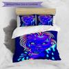 3pcs Duvet Cover Set (1*Duvet Cover + 2*Pillowcase, Without Core), Bride of Chucky Print Bedding Set, Bedroom Decor, All‑Season, Birthday Gift