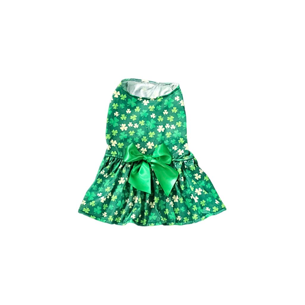 Festive St. Patrick's Day Dog Dress - Adorable Pet Outfit For Small & Medium Breeds