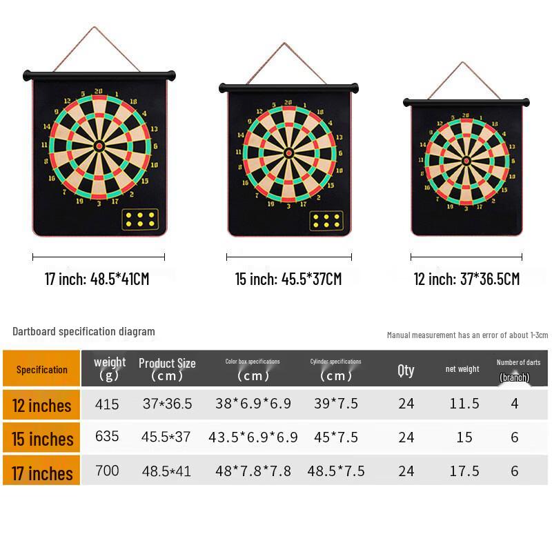 Magnetic Dartboard Game Set