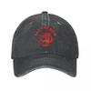 Jedz Bogatych Kebab Unisex Styl Czapki z Daszkiem Bawełniane Czapki z Efektem Zniszczenia Czapka Vintage Outdoor Treningi Prezent Czapka Snapback