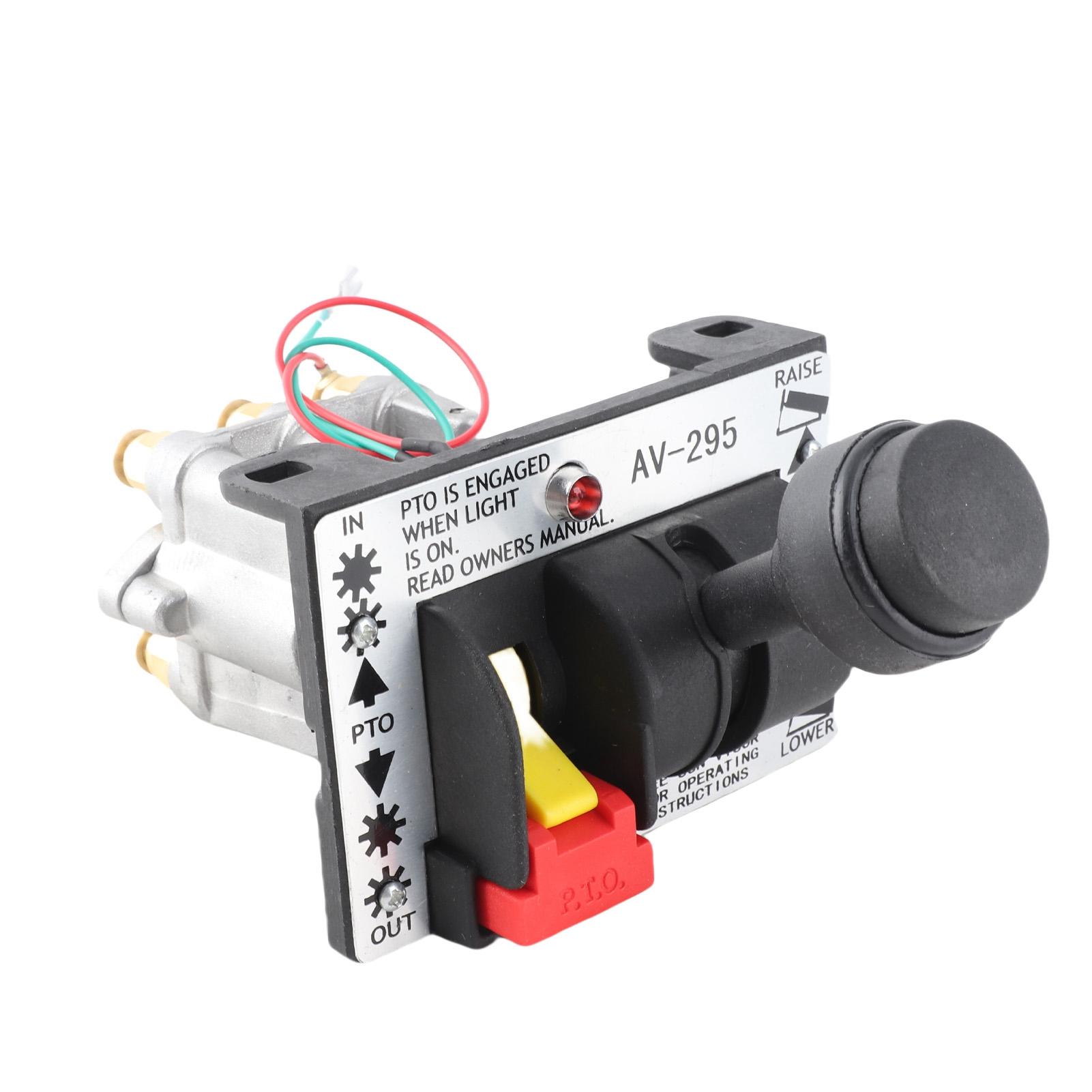 

Коробка відбору потужності Підйомник Пневматичний перемикач Керуючий клапан AV295 Подвійний клапан Перемикач ВВП для Клапана самоскида