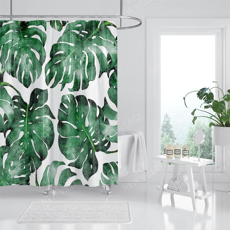 Waterproof fabric shower curtains Bathroom curtain accessories Bath curtain for shower 180x200cm 240*200 anime boho decoration
