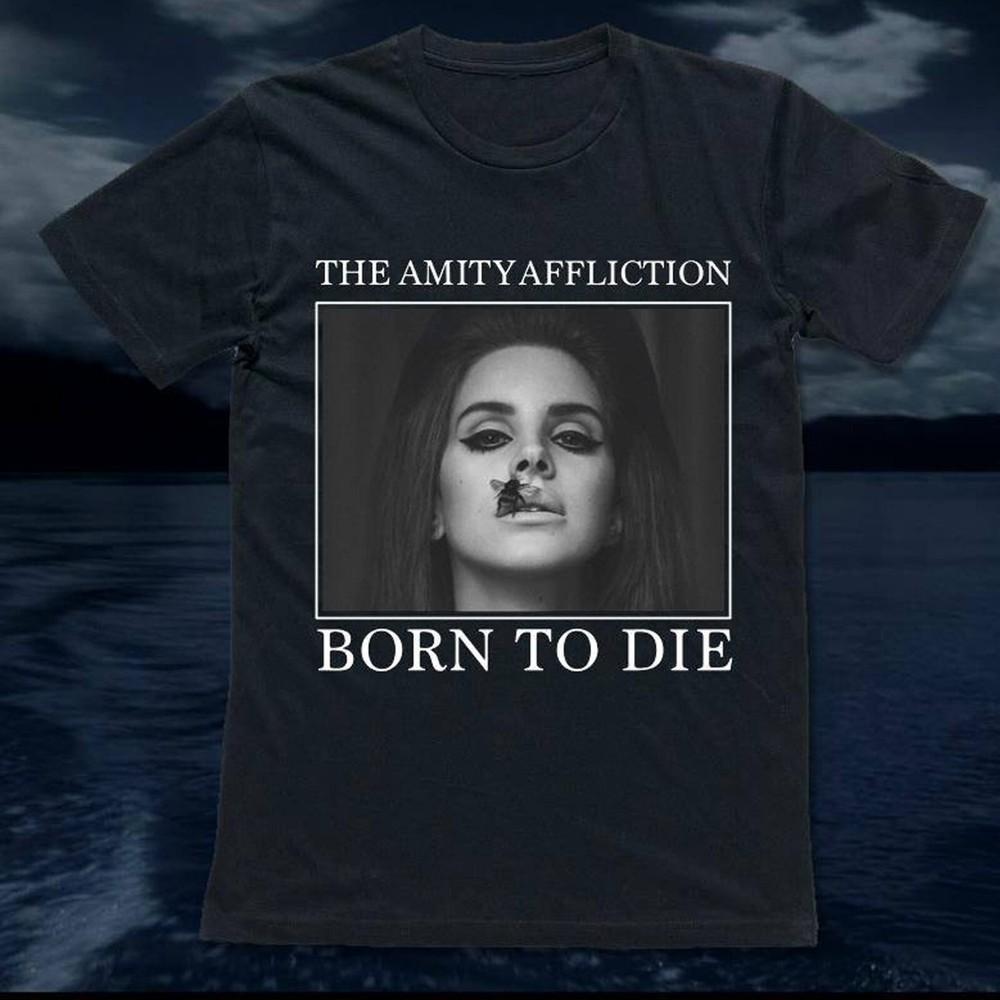 Футболка The Amity Affliction born to die черная с коротким рукавом S-5XL BT766 Унисекс XXL