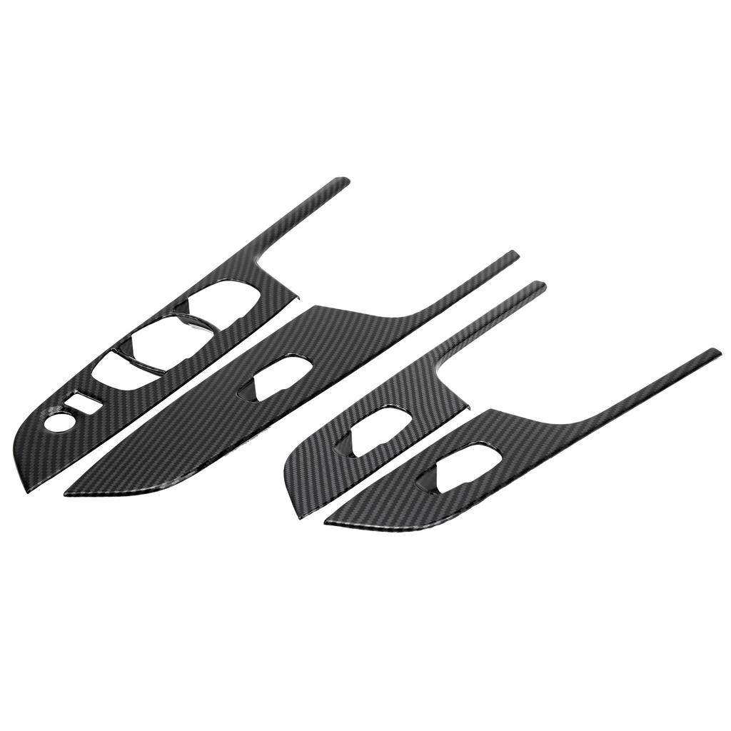 Auto Fensterheberschalter Hebebedienfeld Abdeckung Zierleiste Passend für Nissan Navara Frontier NP300 2015 2019