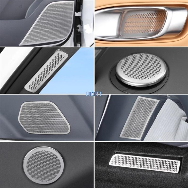 For Geely Starray/Galaxy Starship 7 EM-i P145 2025 + Car Style Seat Horn Front Pillar Speaker Rear Trunk Audio Dust Proof Cover