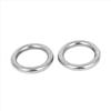 Feb.20Mm X 3Mm Stainless Steel Webbing Strapping Welded O Rings 30 Pcs