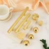 Modern Solid Brass Pull Handle Factory Furniture Door Hardware Decorative Cabinets for Kitchen & Bedroom Dresser Usage