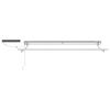 Electric Retractable Awning Burgundy Red and White 2.5 X 2 M
