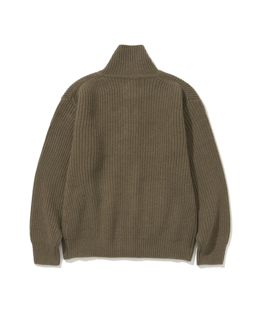 Siiiido Hermann Heavy Yak Wool Collar Cardigan #2