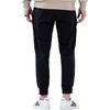 Adidas Solid Color Elastic Waist Joggers Men Bottoms Black HE5152