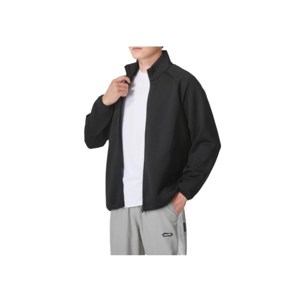 Under Armour Knitted Stand Collar Fitness Casual Running Jacket Unisex Jacket Black 24600406-001