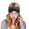 Fix Rhinestone Hair Bands Cotton Yoga Headbands Front Cross Headwrap Women Headbands Headpiece Headwrap Turban Headwear