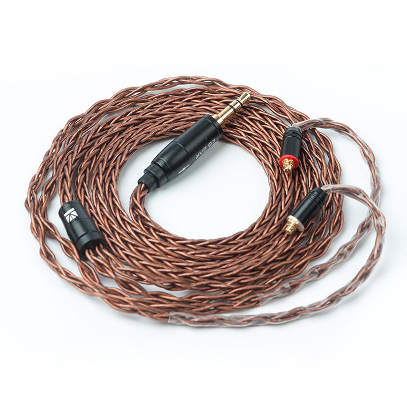 KBEAR 8 Core Oxygen-Free Copper Balanced Cable 2.5/3.5/4.4MM with MMCX/2PIN/QDC/TFZ for KZ ZSX DQ6 ZSTX ASX ZAXBLON BL-01 BL-03