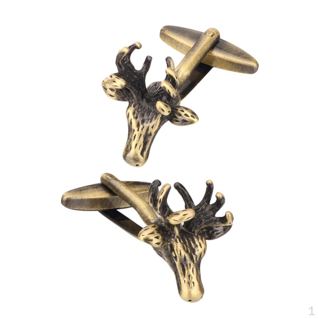 

Men s Cufflinks Reindeer Cufflink Polished Cufflinks, Shirt Jewelry