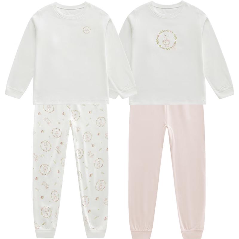 Rabby Kids' 100% Cotton Thermal Underwear Set