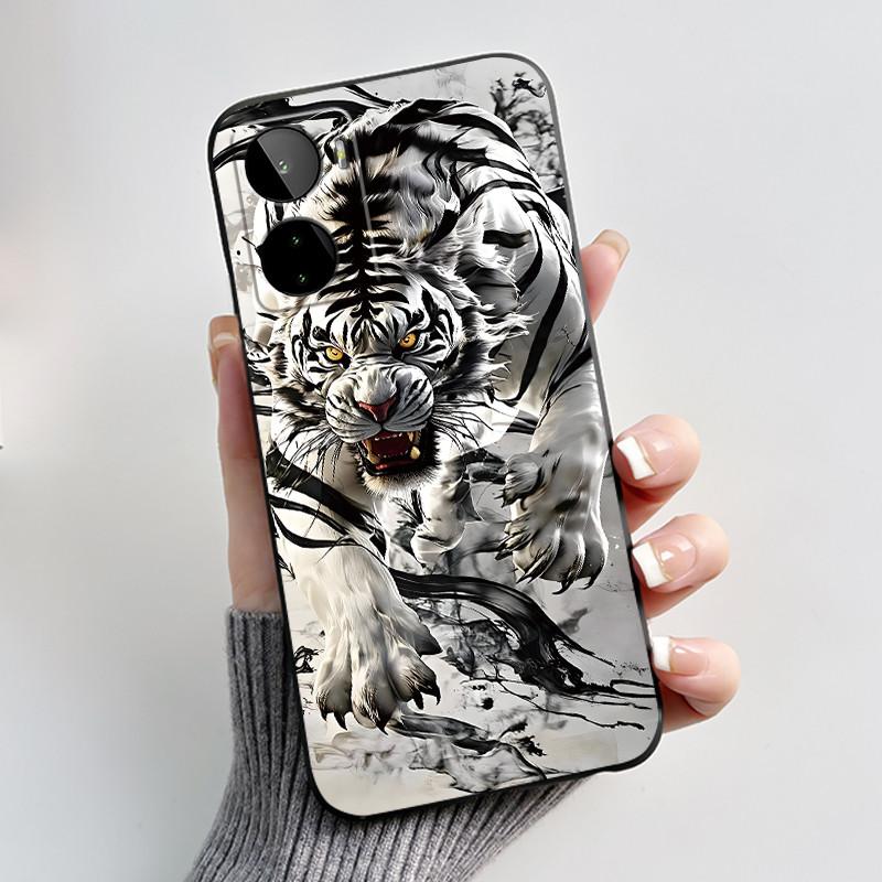 Case For BLU G93 Phone Case Luxury Cute Love Rabbit Cartoon Funny Pattern Cover Shell Black TPU Soft Silicone Protective Casing