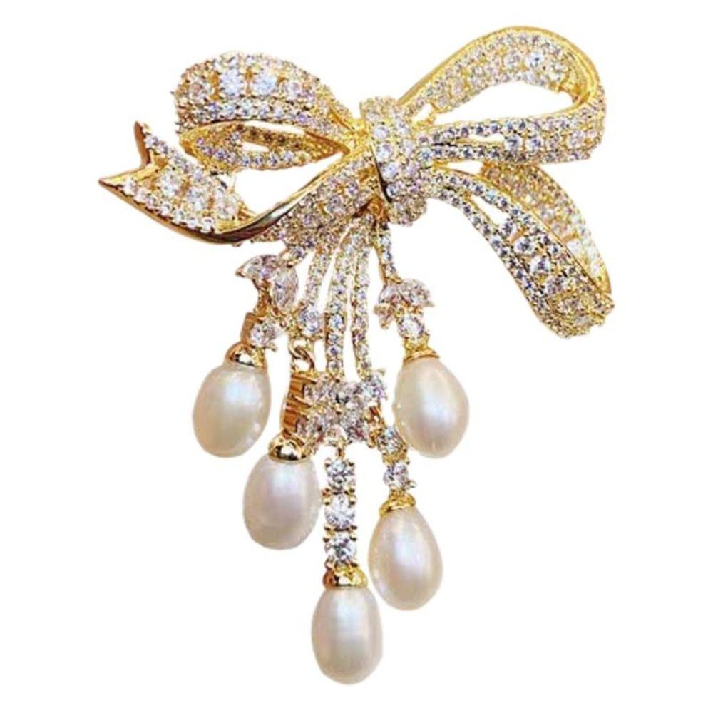 Heavy Craftsmanship Women Lapel Brooch Full of Diamonds Rhinestone Brooch  Party Occasions