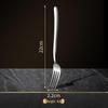 Wutuo Moonlight Series Stainless Steel Dinner Fork Set