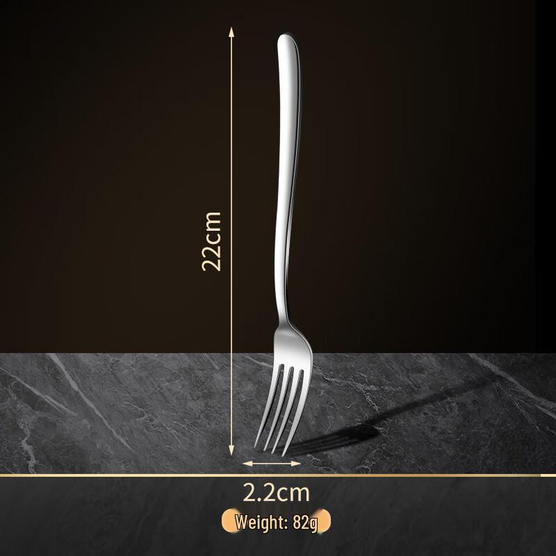 

Wutuo Moonlight Series Stainless Steel Dinner Fork Set