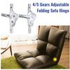 Steel Sofa Angle Adjuster Joint 4/5 Gears Adjustable Foldable Folding Sofa Hinge Three Tube Chair Hinge Jig For Chair/Sofa