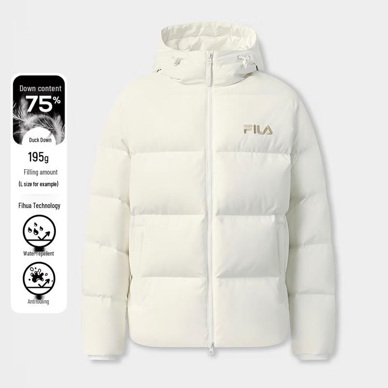 Fila Unisex Hooded Down Jacket