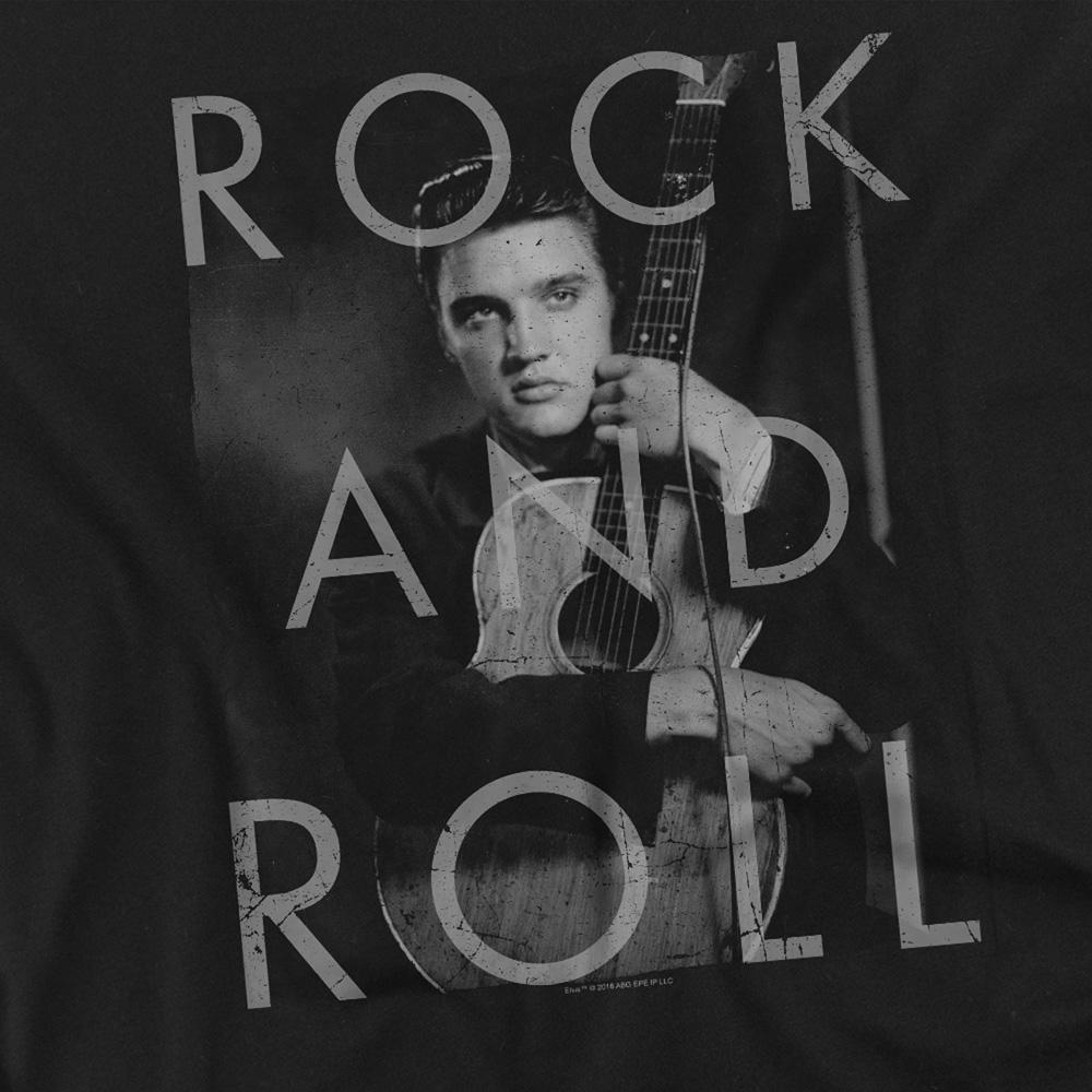 Elvis Presley Unisex Adult Rock And Roll T-Shirt