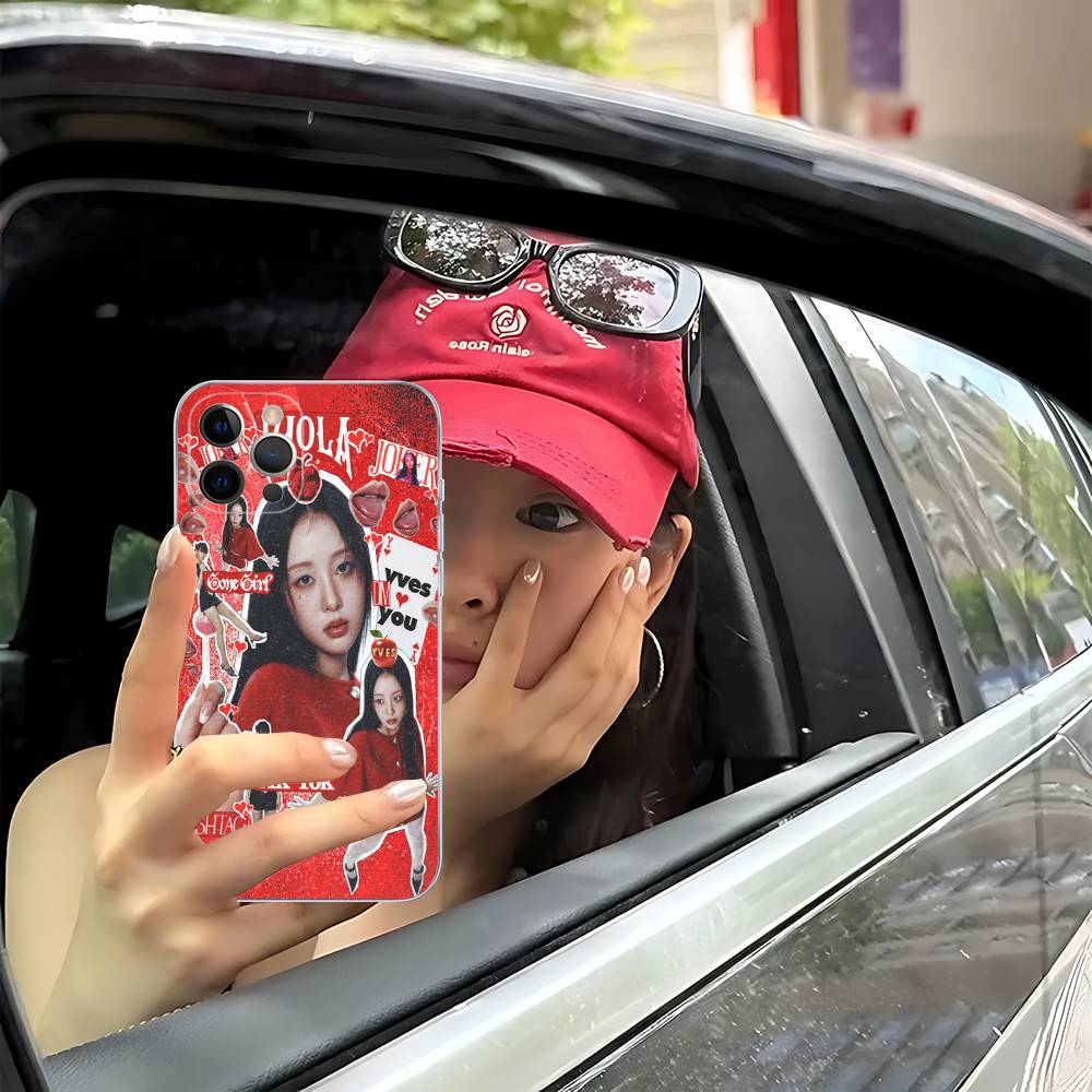 Popular K-pop Group L-Loona Y-Yves For IPhone 11 12 13 14 15 16 17 Pro Max Plus Air Transparent Clear Shockproof Case iPhone 11