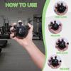 Carpal Expand Exerciser Finger Hand Gripper Set Massage Ball Adjustable Hand Grip Strengthener Forearm Grip Strength Trainer