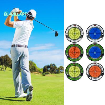 Yüksek Hassasiyetli Demir Golf Topu İşaretleyicisi - Taşınabilir Putting Green Okuyucu, Profesyonel Yeşil Okuma Yardımı