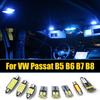 For Volkswagen VW Passat B5 B6 B7 B8 1997-2020 Car LED Bulbs Interior Dome Lamp Vanity Mirror Width Parking Lights Accessories