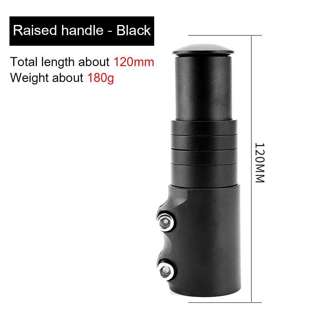 Din aliaj de aluminiu Bicicletă Furcă Stem Riser Extender Extensie Bicicletă Ciclism Tijă Bicicletă Head Up Ridicator Ghidon Riser Adaptor
