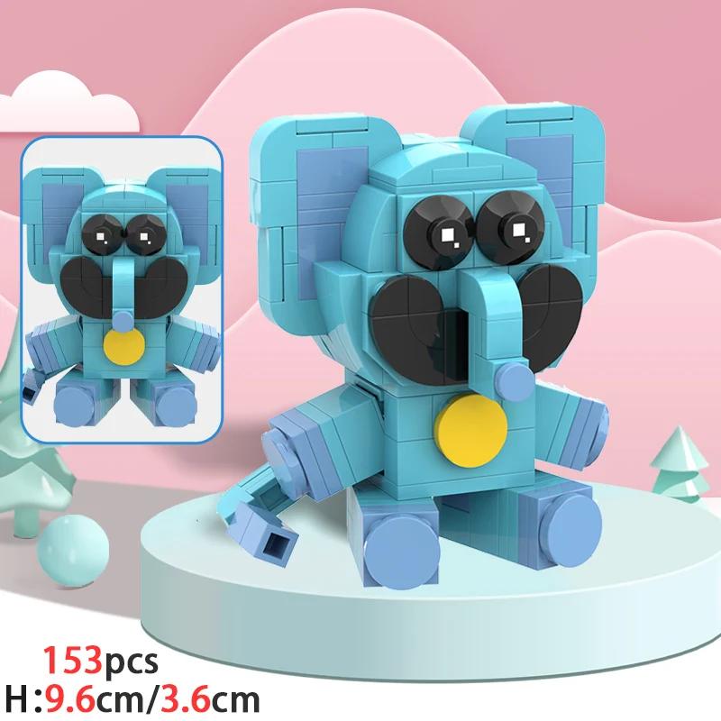 

Улыбающиеся зверьки фигурки строительные блоки набор для детей игра ужасов Poppy строительные игрушки для детей подарок на день рождения