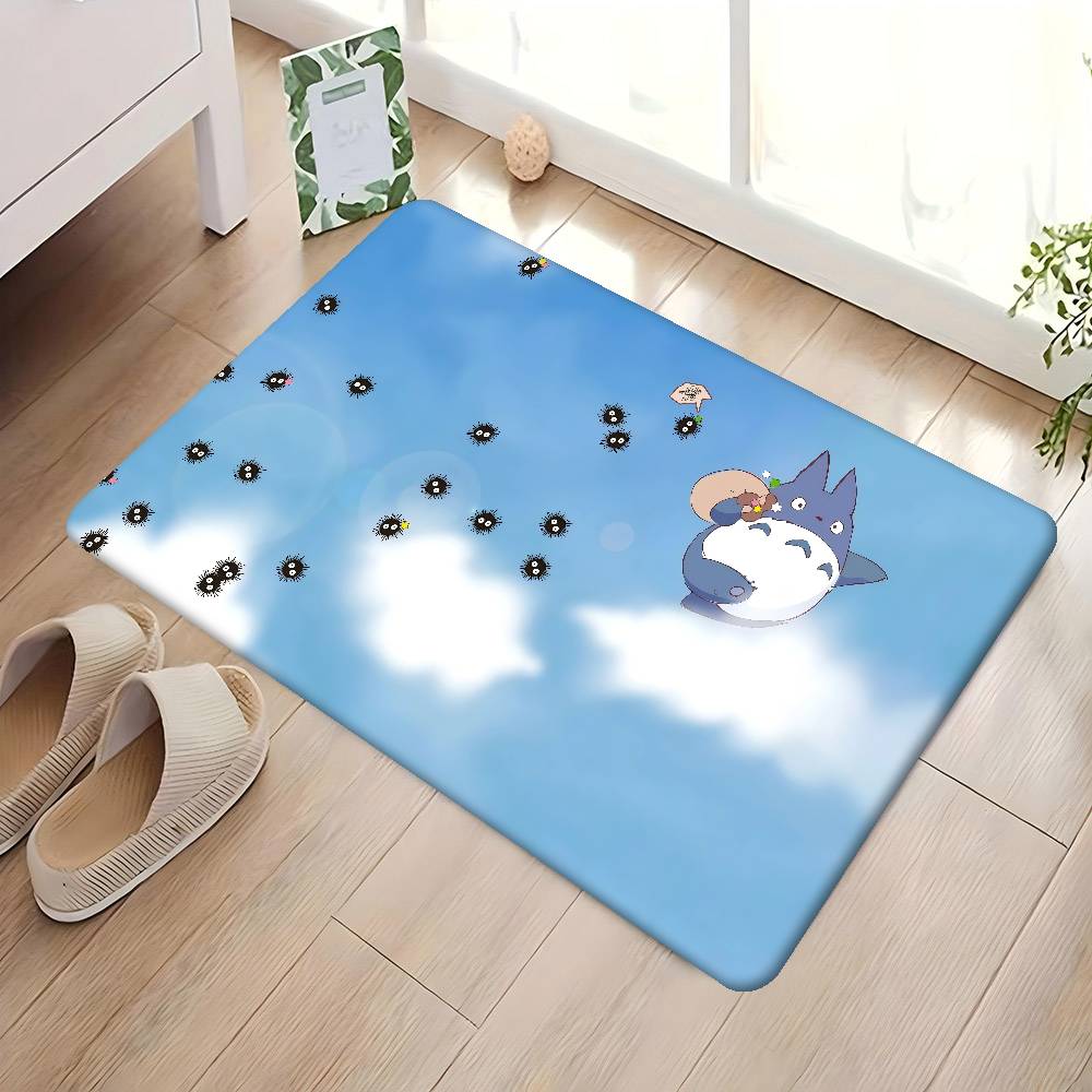 T-Tonari No T-Totoro Room Mats Cheaper Anti-slip Modern Living Room Balcony Printed Welcome Rug