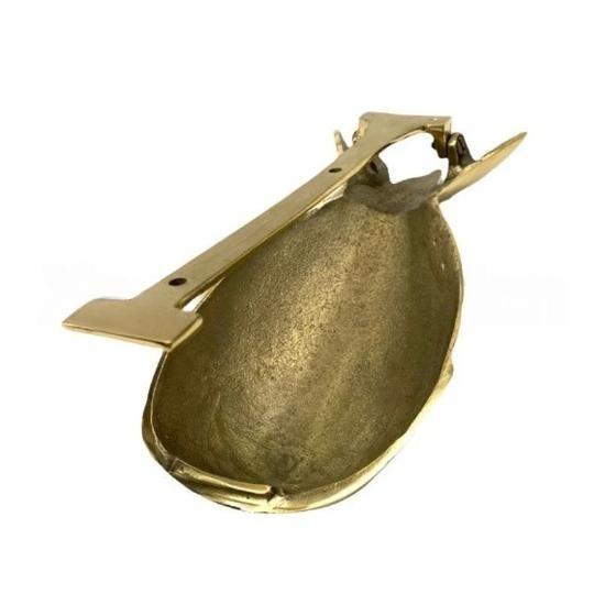 Nautical Antique Brass Shinny Pineapple Door Knocker, Brass Door Knocker For Home, Home Decor, Office Decor, Christmas Gift