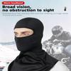 Winter Cycling Face Cover Windproof Balaclava With Breathable Fabric Full Head Neck Protection Compatible Helmets For Skiing Motorcycle