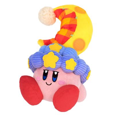 Sanei Boeki Kirby of the Stars Discovery Deep Sleep Kirby W11 X D15 X H17cm Stuffed Toy (S)