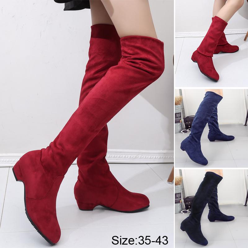 Buy Best Women'S High Boots Over The Knee Suede Boots Winter And Autumn Shoes Boots at