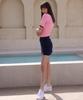 5HOURS Tour Slit Skort_Navy