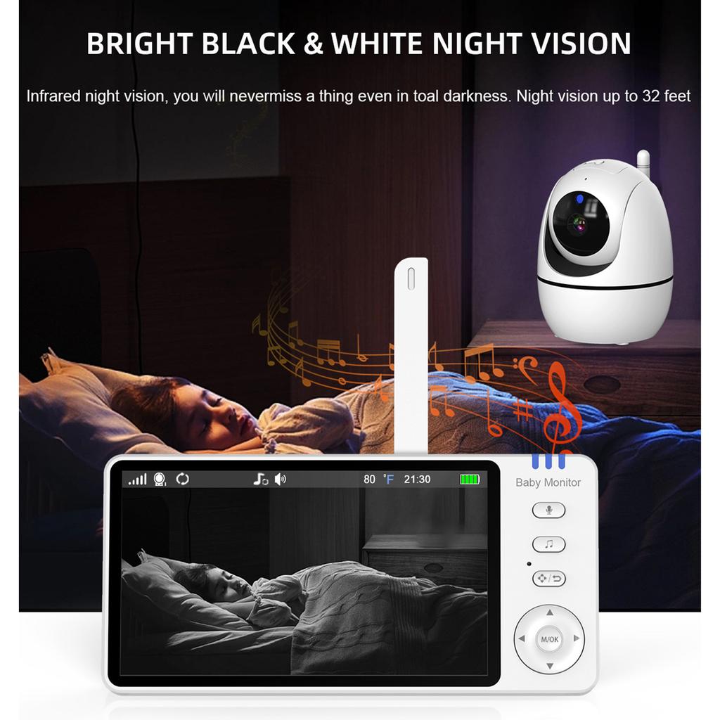 babymonitor-Babysitter Baby Monitor Infant Surveillance Device