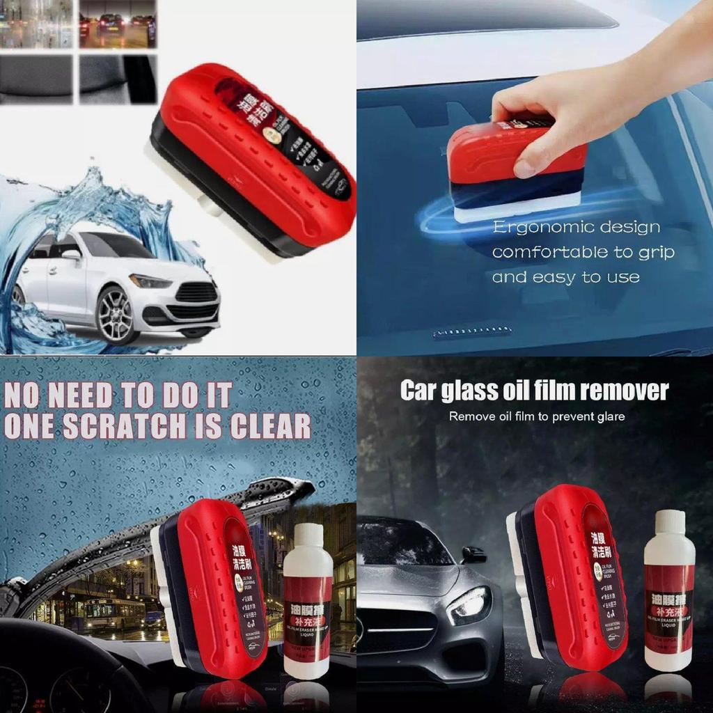 Powerful Automotive Glass Film Remover For Effective Windshield Oil Stain Cleaning