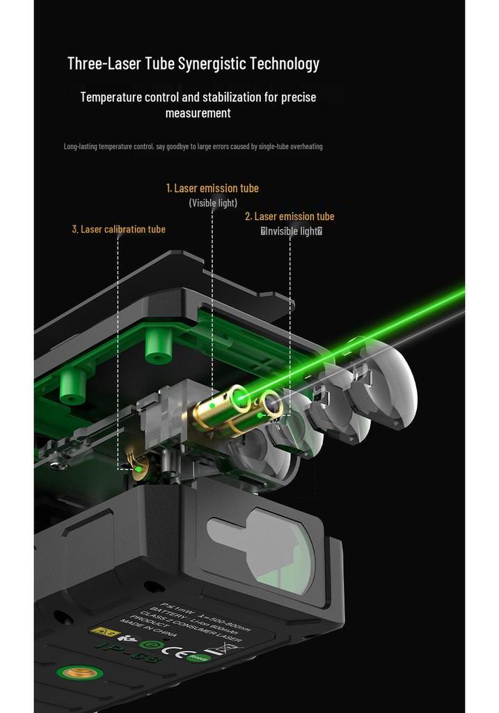 SNDWAY Three-Proof High-Precision Laser Rangefinder and Measuring Instrument