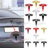 For Tesla Model 3 Model Y Car Logo Badge Car Front Grille Rear Trunk Emblem Head Front Rear Boot Tailgate Sticker Auto Accessory