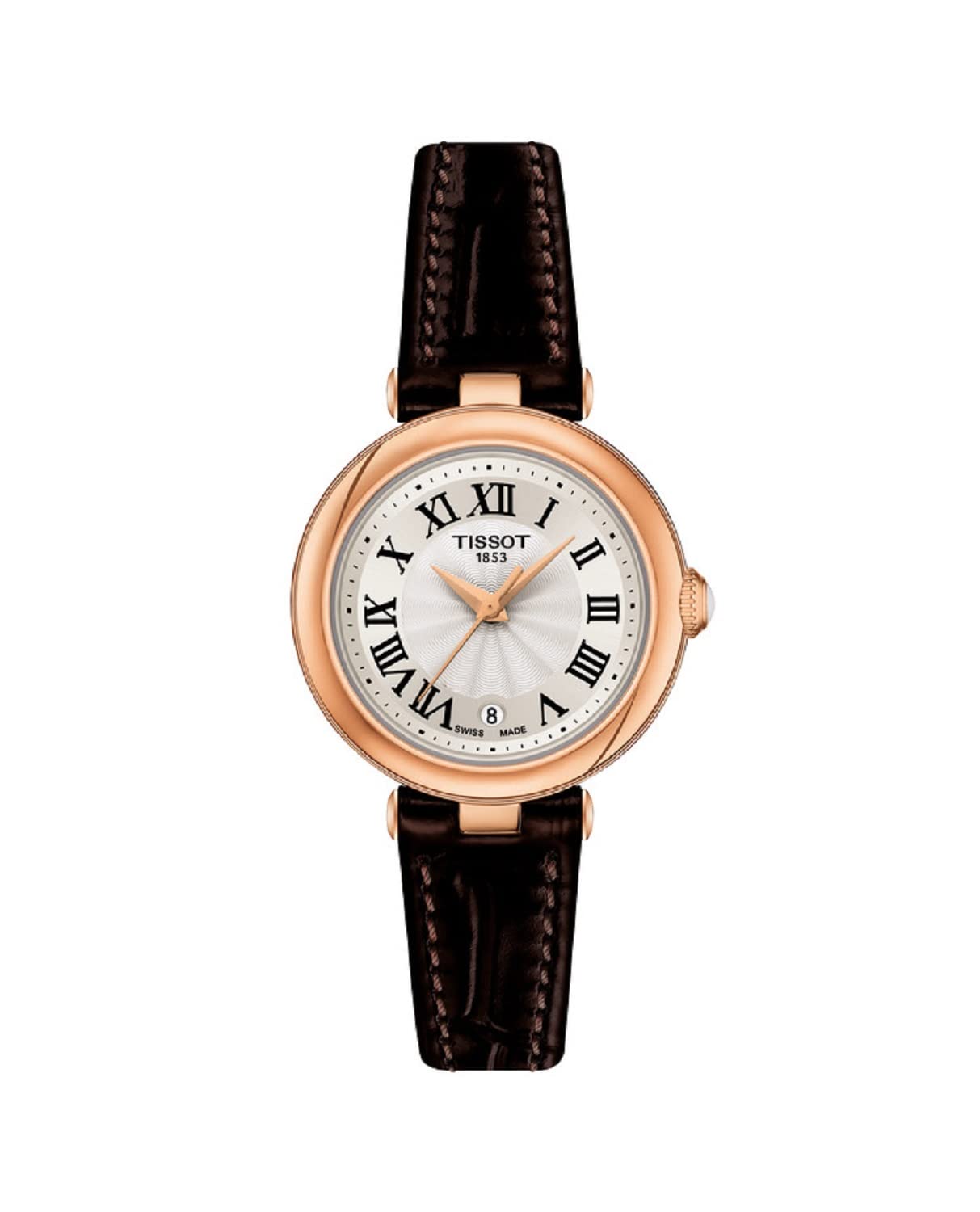 

Жіночий годинник Tissot Bellissima, Білий циферблат, Шкіряний ремінець, T1260103601300 [Офіційний імпорт]