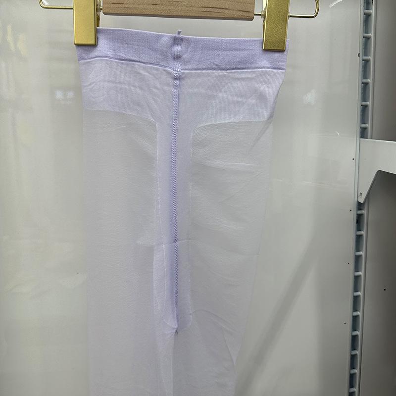 0D Ultra-Thin Women's Black Stockings: Spring/Summer Anti-Snag, No-Drop Crotch, Mint Mambo Pantyhose