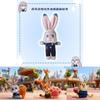 Zootopia Nick And Judy Plush Toys With Pp Cotton Filling For Collectors