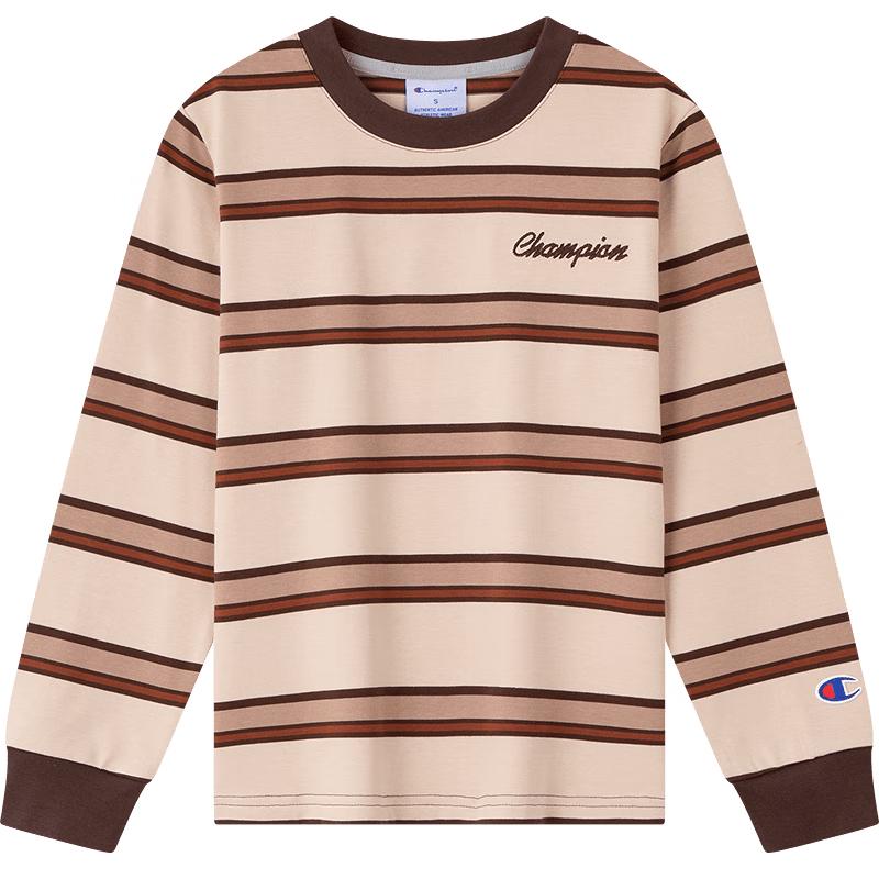 Champion Kids  Striped Long Sleeve T-Shirt M