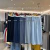 Women's 20988 High Waist Korean Style Plus Size Wide-Leg Summer Pants