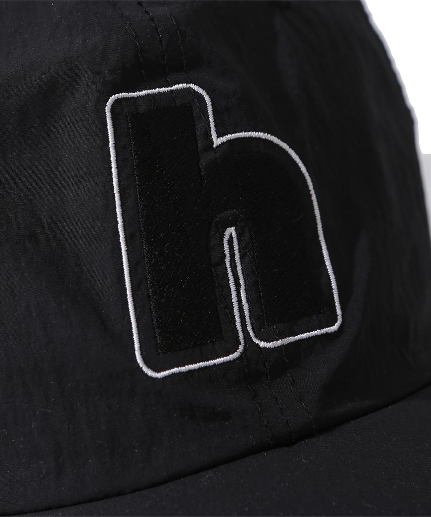 Haebeuopeudyuti H Logo 6-Panel Cap (Black)