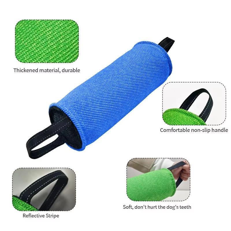 Dog training bite sticks tear-resistant cloth teeth grinding toys outdoor tug-of-war suitable for all dogs